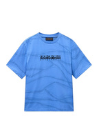 Napapijri t-shirt S-Cellini blau - S