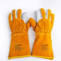 SCHWEISSERHANDSCHUHE GOLD KEVLAR R.11