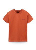 NAPAPIJRI T-SHIRT S-BLANCHE SS ROTE SAUCE - L